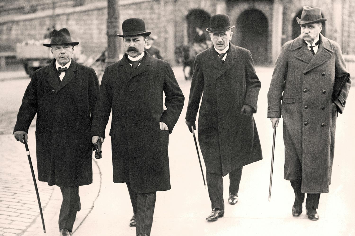 arvid lindman nils eden ernst trygger hjalmar branting 1917